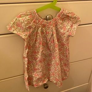 Jacadi floral dress 12 months